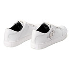 Buckled Lace-Up Sneaker // White (Euro: 40)