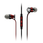 HD1 In-Ear Headphone // Black + Red // Android