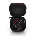 HD1 In-Ear Headphone // Black + Red // Android