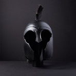 Black Spartan Helmet