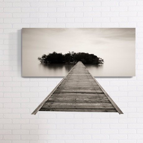 Long Way // Mostic 3D Wrapped Canvas + Decal