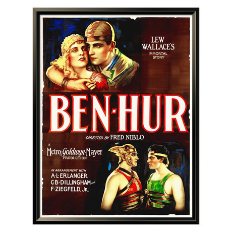 Ben Hur II // 1925 (20"W x 26"H x 1.5"D)
