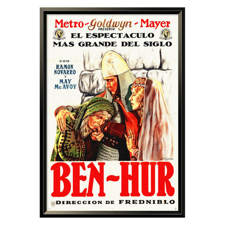 Ben Hur I // 1925 (18"W x 26"H x 1.5"D)