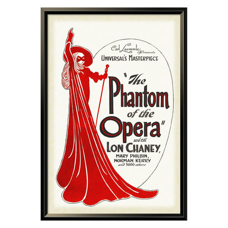 The Phantom Of The Opera (18"W x 26"H x 1.5"D)