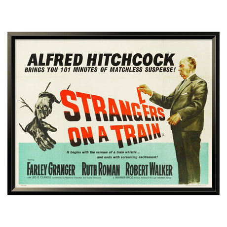 Strangers On A Train (24"W x 18"H x 1.5"D)