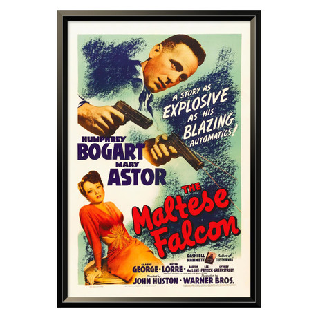The Maltese Falcon I (16"W x 24"H x 1.5"D)