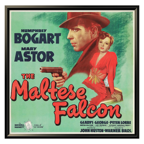 The Maltese Falcon II (24"W x 23"H x 1.5"D)