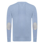 Across V-Neck Pullover // Light Blue (S)