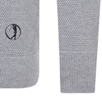 Across V-Neck Pullover // Gray (2XL)