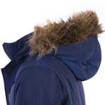 Hairpiece Winter Jacket // Navy (XS)