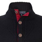 Wave Pullover // Black (XS)