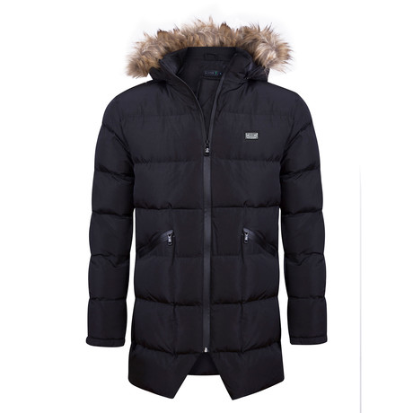 Less Club Winter Jacket // Black (XS)
