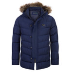 Hairpiece Winter Jacket // Navy (XS)