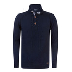 Wave Pullover // Navy (S)