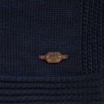 Wave Pullover // Navy (S)