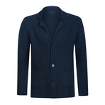 Fontana Knitwear Jacket // Light Navy (2XL)