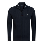 Hammer Cardigan // Navy (XL)