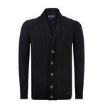 Zinger Cardigan // Black (L)