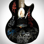 AC/DC // Band Autographed Guitar