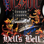 AC/DC Hell's Bells // Band Autographed Guitar