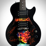 Metallica // Hardwired Band Autographed Guitar