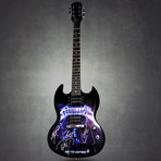 Metallica // Ride The Lightning Band Autographed Guitar