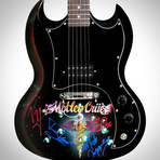 Motley Crue // Dr. Feelgood Band Autographed Guitar