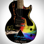 Pink Floyd // Dark Side Of The Moon Band Autographed Epiphone Guitar