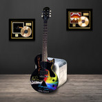 Pink Floyd // Dark Side Of The Moon Band Autographed Epiphone Guitar