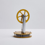 Ringborn Stirling Cycle Engine // Gold