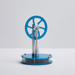 Ringborn Stirling Cycle Engine // Light Blue