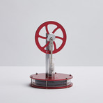 Ringborn Stirling Cycle Engine // Red