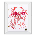 Signed + Framed Script // The Sopranos