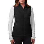 Women's Fireside Fleece Vest // Black (XS)