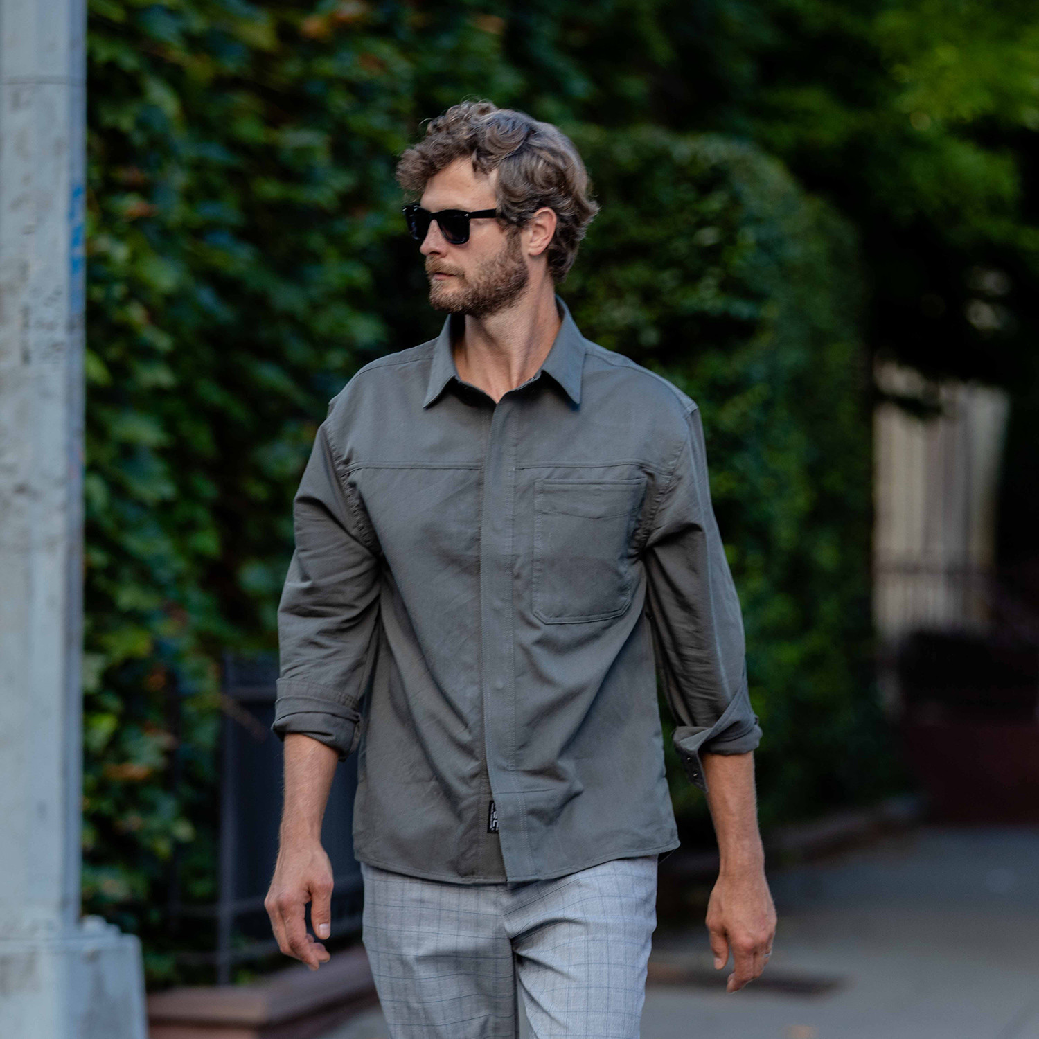 Men's TEC Shirt // Charcoal Gray (XS) - SCOTTeVEST - Touch of Modern