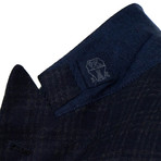 Richard Plaid Cashmere 3/2 Button Suit // Blue (Euro: 46)