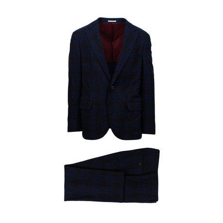 Van Cashmere Blend 3/2 Button Suit // Blue (Euro: 46)