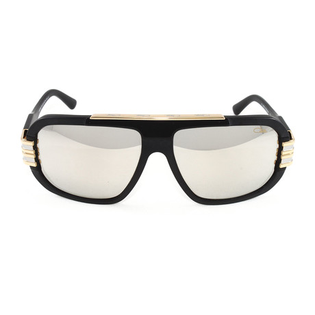 CZ882 Sunglasses // Matte Black + Gold