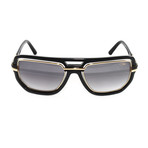 CZ9064 Sunglasses // Black + Gold