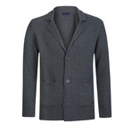 Fontana Knitwear Jacket // Anthracite (XL)