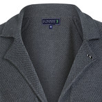 Fontana Knitwear Jacket // Anthracite (XL)