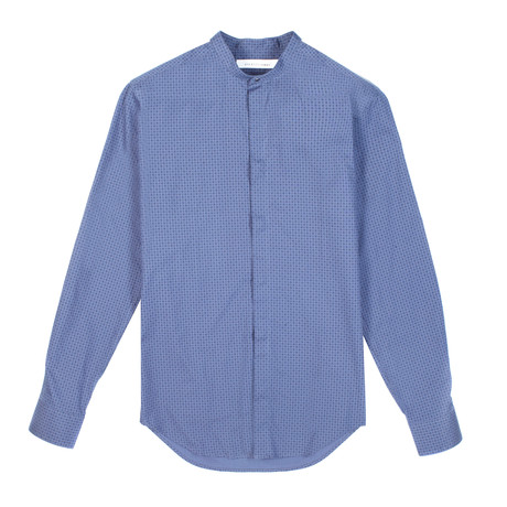 Fuel Dress Shirt // Blue Flowers (S)