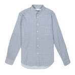 Fonzy Dress Shirt // Geometric Blue (XL)