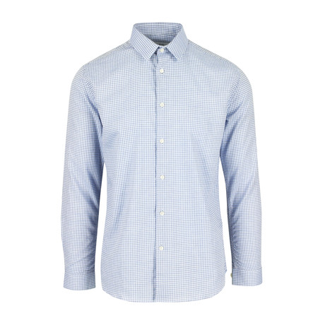 Cgr Dress Shirt // Blue Geometric (S)