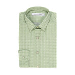 Arad Dress Shirt // Green Gingham (2XL)