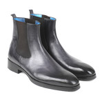 Chelsea Boots // Black + Gray (Euro: 44)