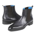 Chelsea Boots // Black + Gray (Euro: 45)