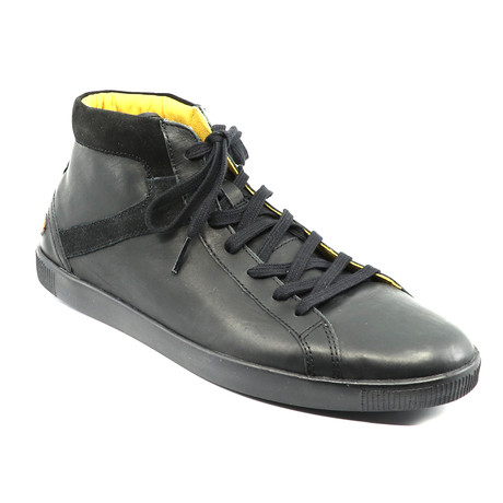 Taggart Suede Lace-Up Sneaker // Black (Euro: 40)