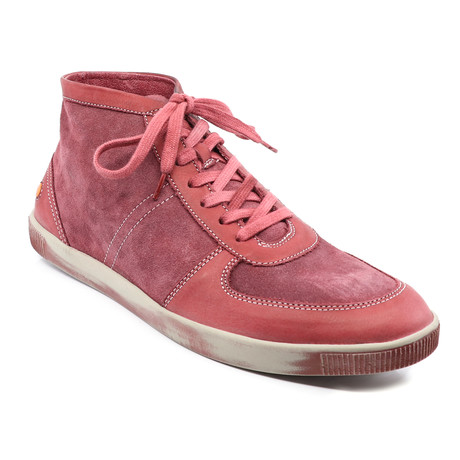 Tage Lace-Up Boots // Scarlet (Euro: 40)