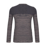 Miri Jersey Sweater // Navy Mink (S)